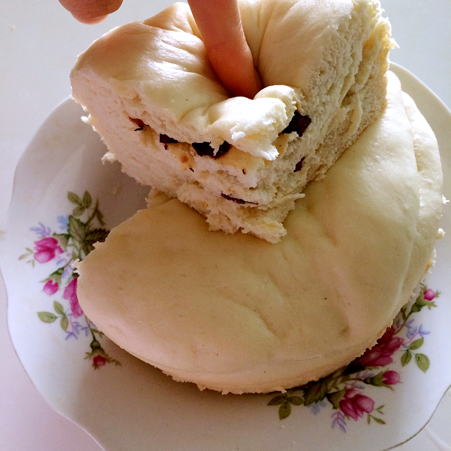 牛奶蜜豆发糕 -- panasonic松下NU-JK100W热风蒸烤箱版