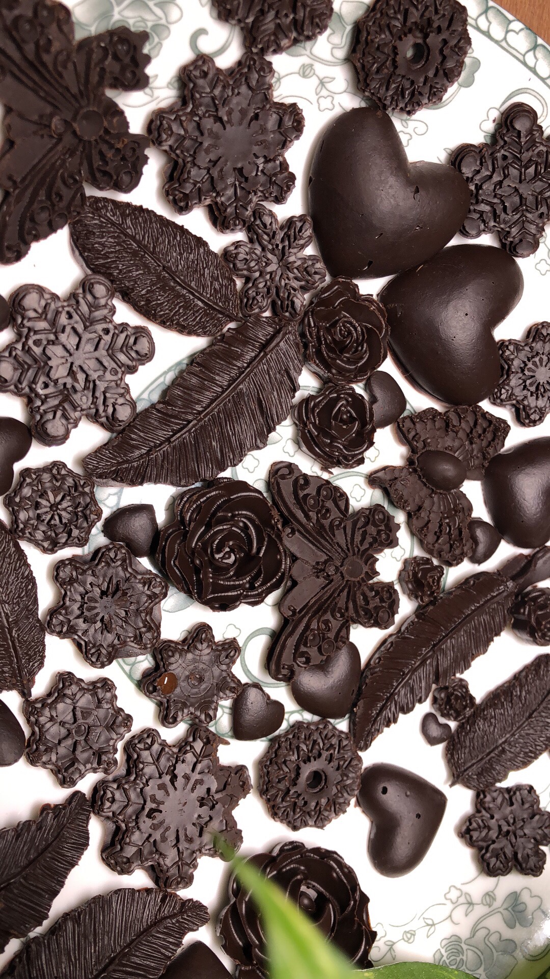 超简单自制减脂纯黑巧克力的做法