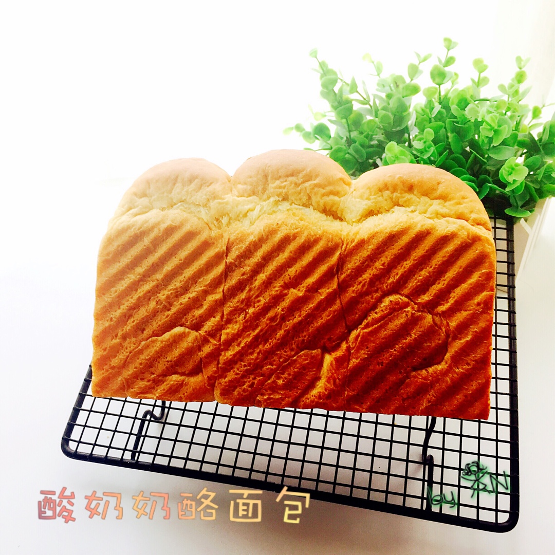 比中种还柔软的香醇面包——酸奶奶酪吐司（二奶吐司）