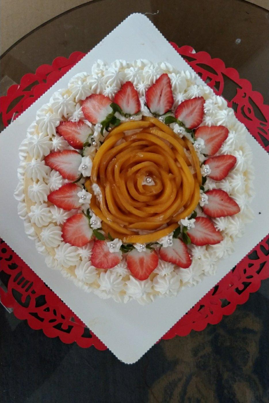 芒果芝士蛋糕（8寸）