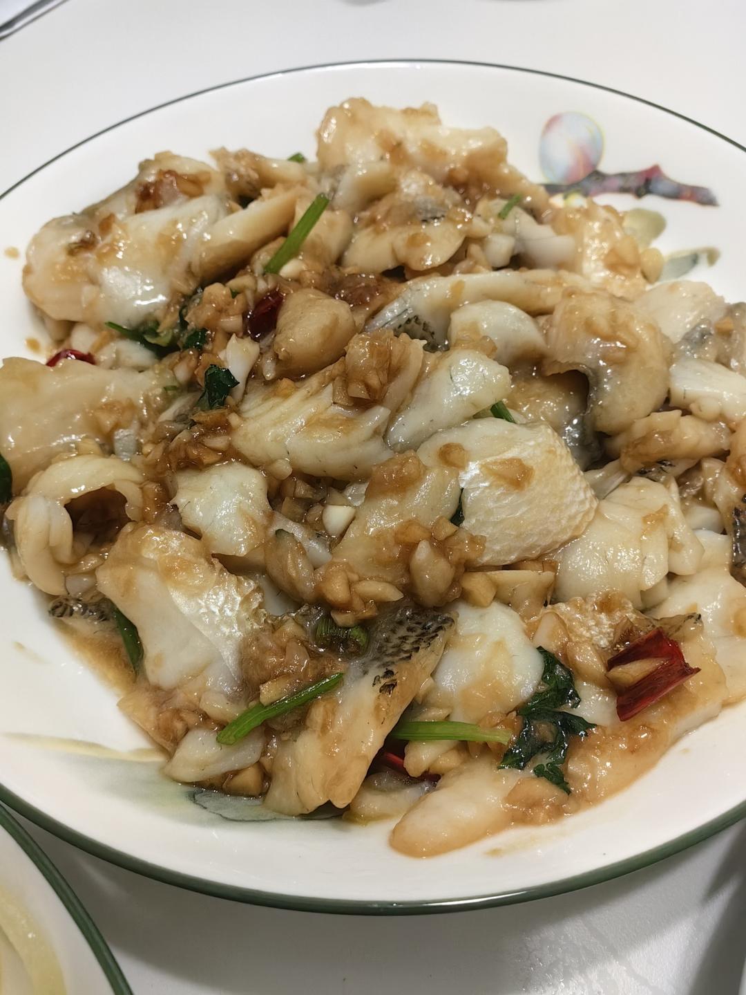 蒜蓉鱼片