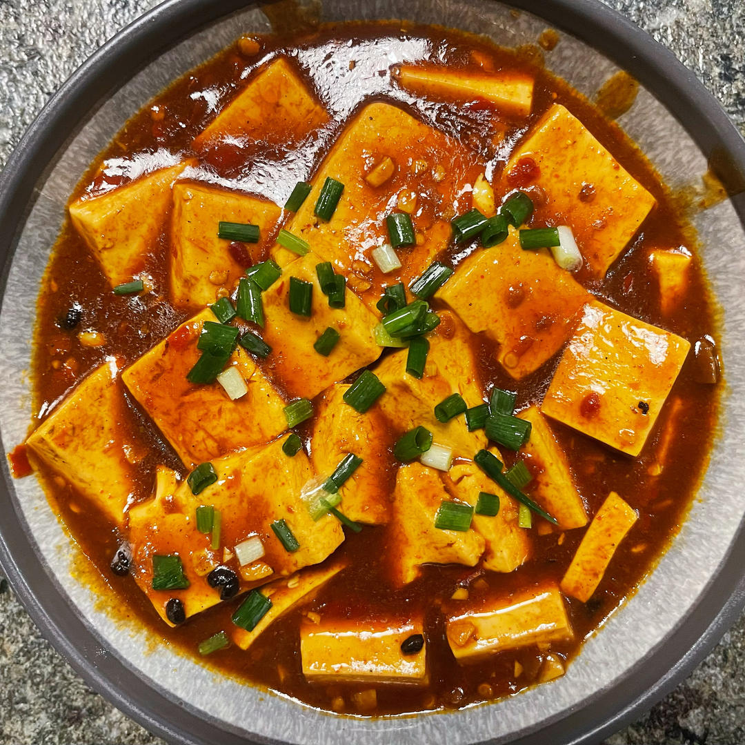 简单易学的下饭菜麻婆豆腐（素版）