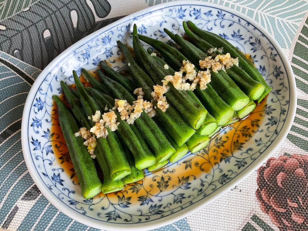 白灼秋葵【最简单做法】