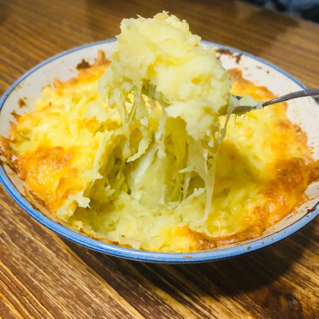 芝士焗红薯