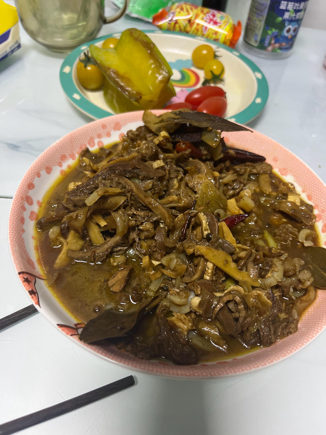 萝卜炖牛杂