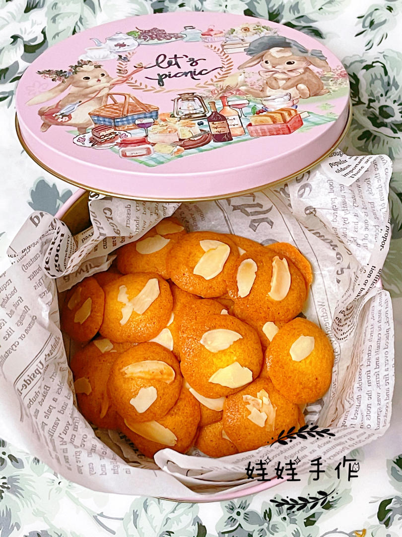 杏仁饼干，黄油杏仁脆