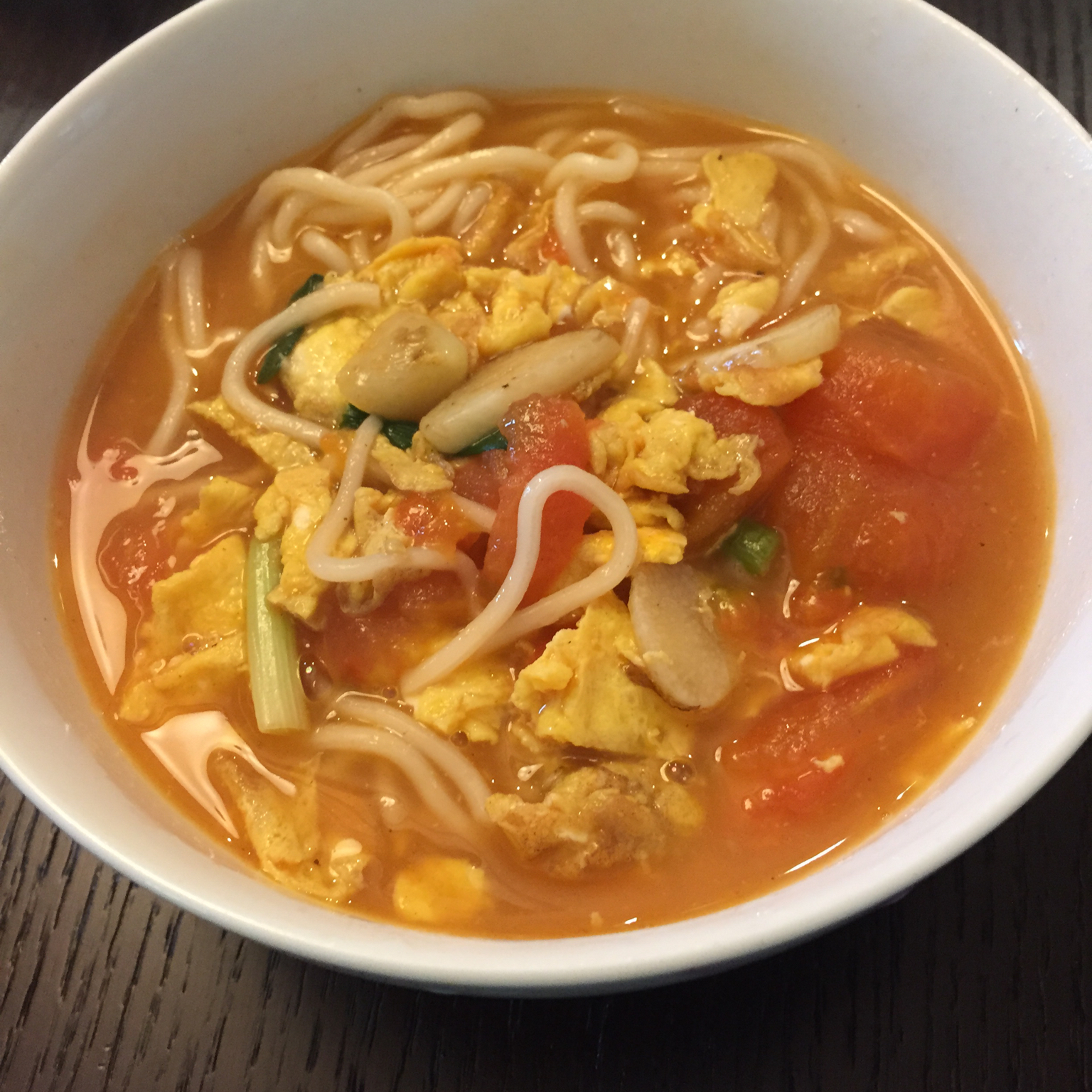 超级入味好吃的番茄鸡蛋面