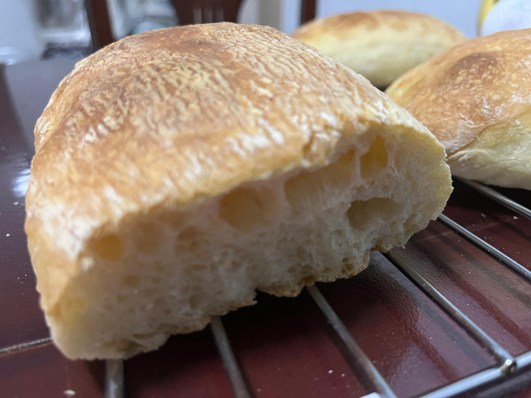 免揉意大利恰巴塔，波兰种冷藏发酵