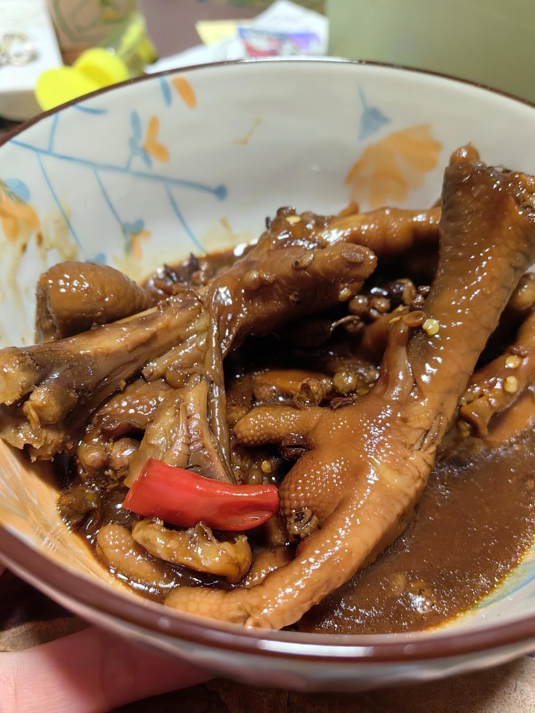 卤鸡爪（非常简单）的做法