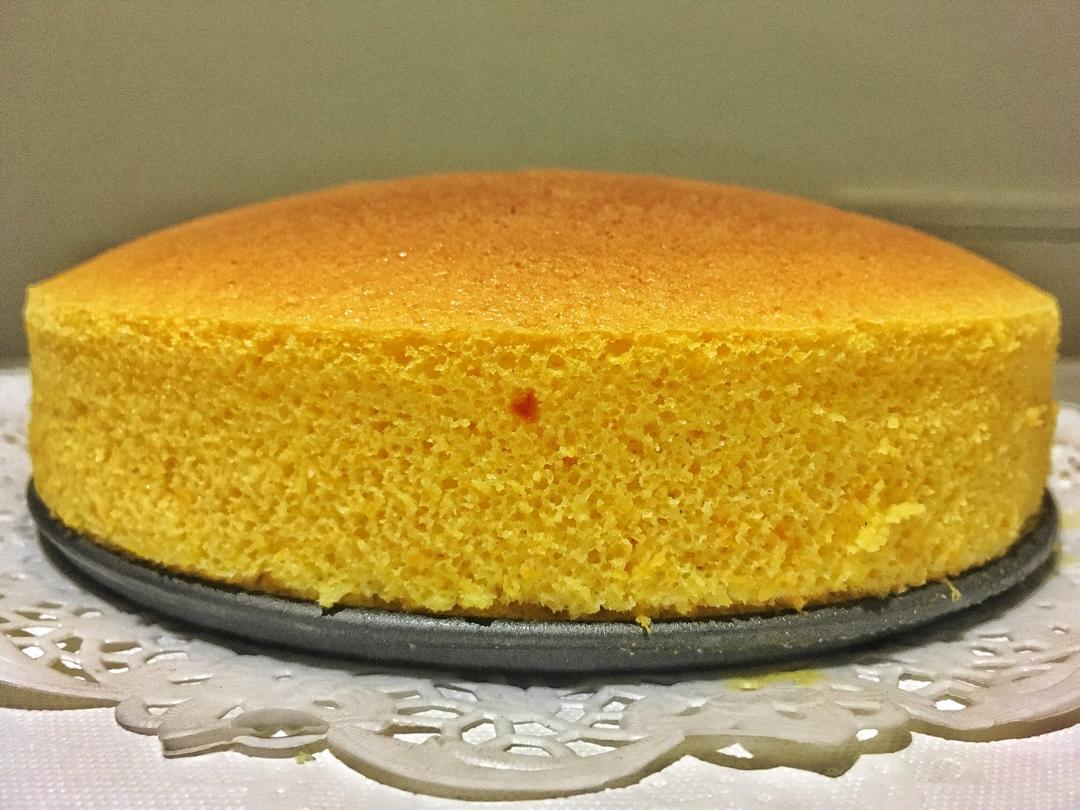 超级棉柔的无糖南瓜酸奶蛋糕