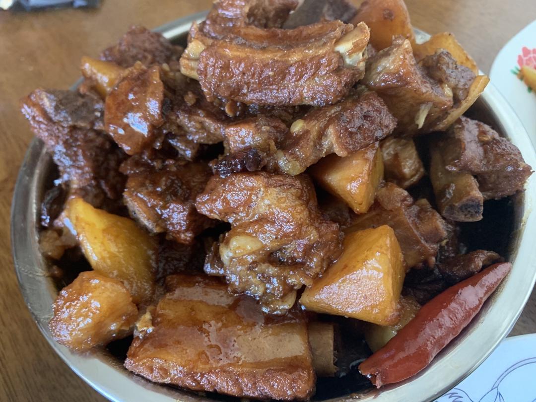🔥巨好吃的红烧排骨炖土豆❗️懒人版轻松做拿手菜