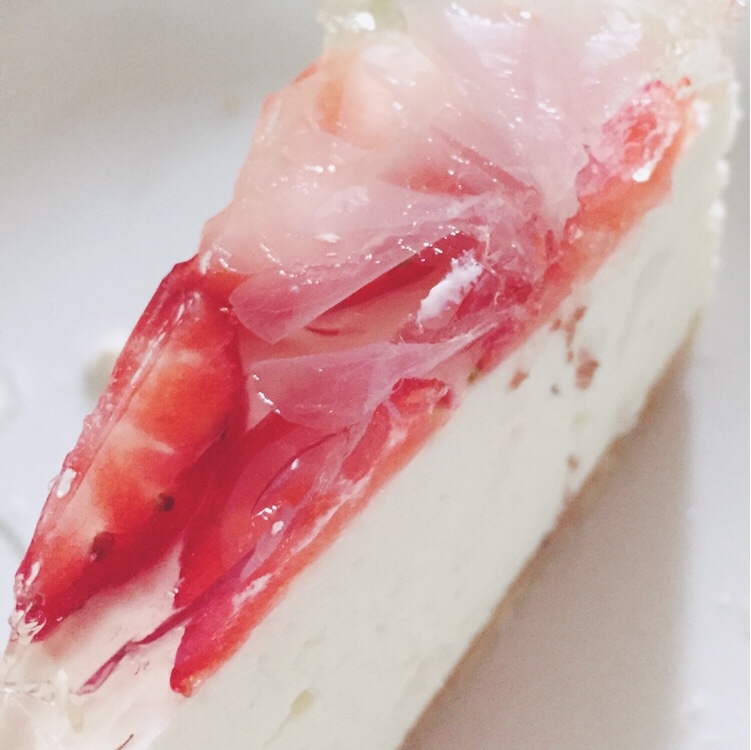 颜值爆表的樱花慕斯。（6寸圆模）