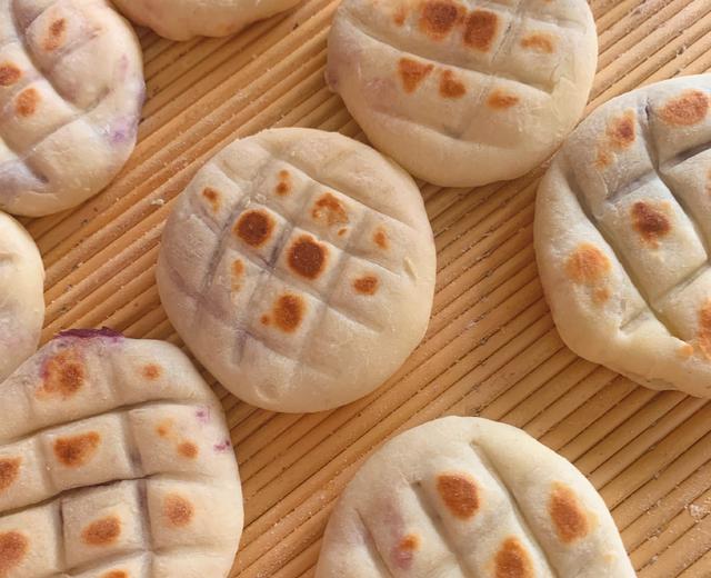 宝宝辅食:山药紫薯饼的做法