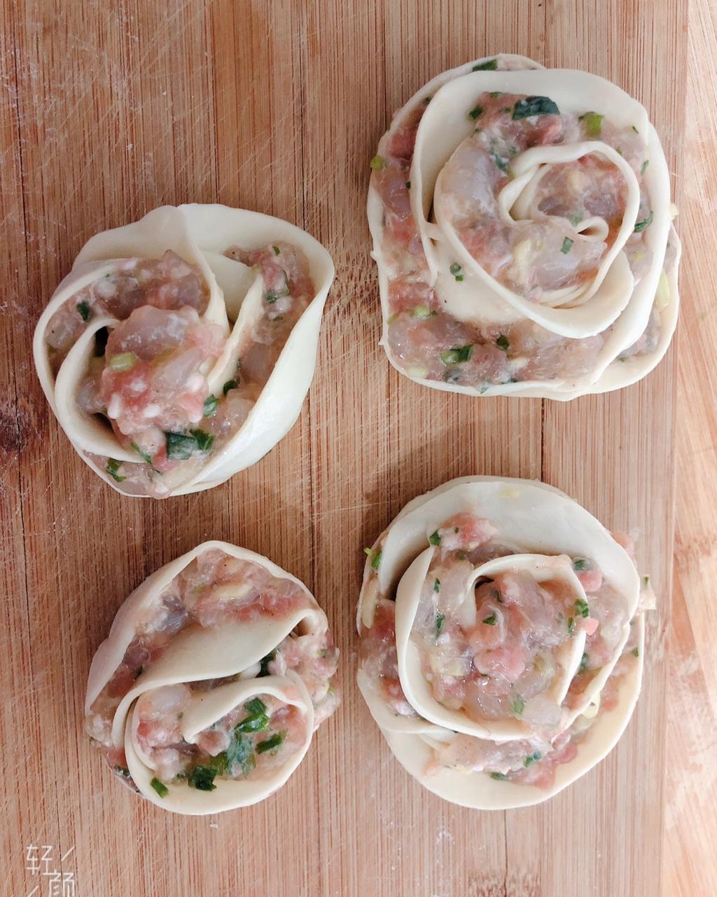 玫瑰花饺子