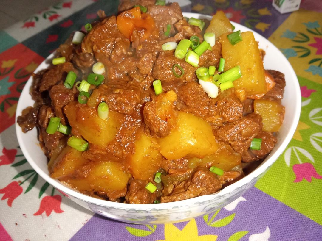 土豆炖牛肉
