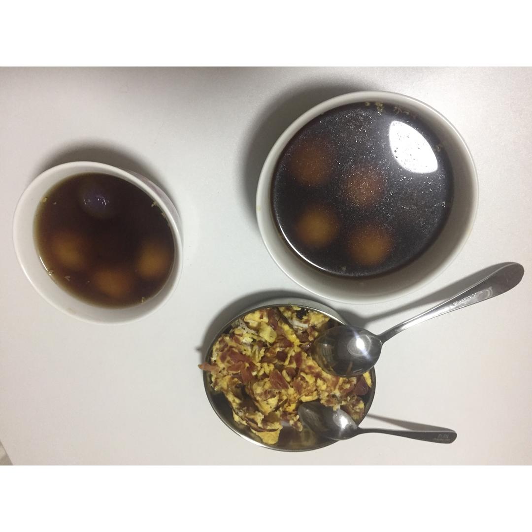 腊肠炒蛋