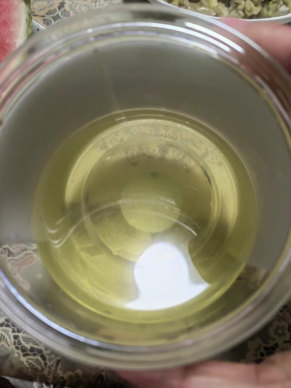 澄清透明拿铁