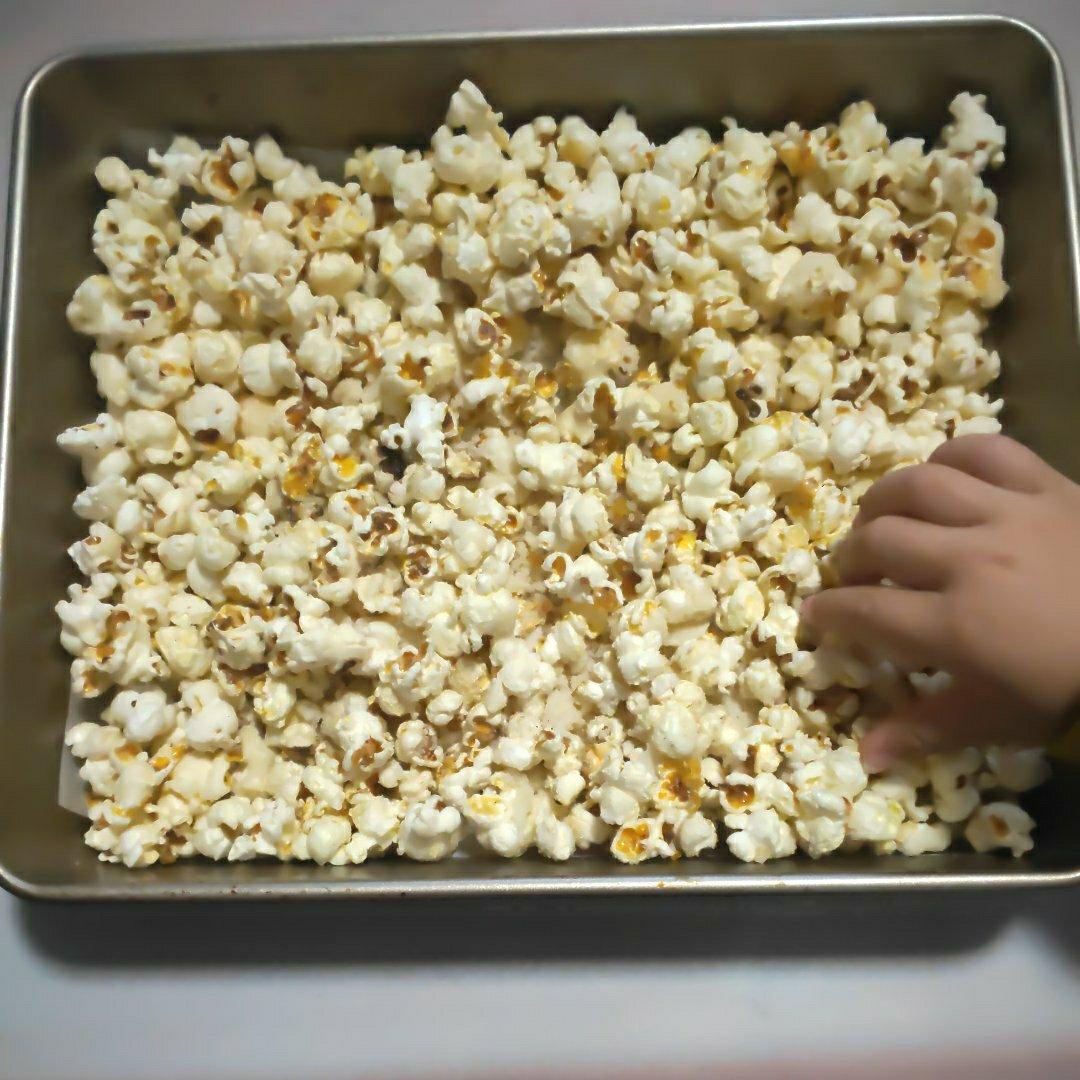春节零食自制焦糖爆米花 Caramel Popcorn