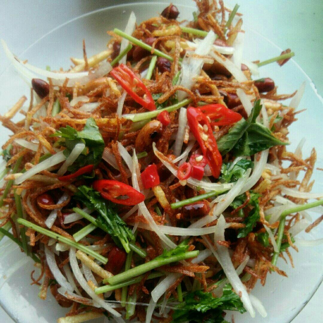 【三丝爆豆】土豆丝这样吃，酸甜爽脆万人迷！