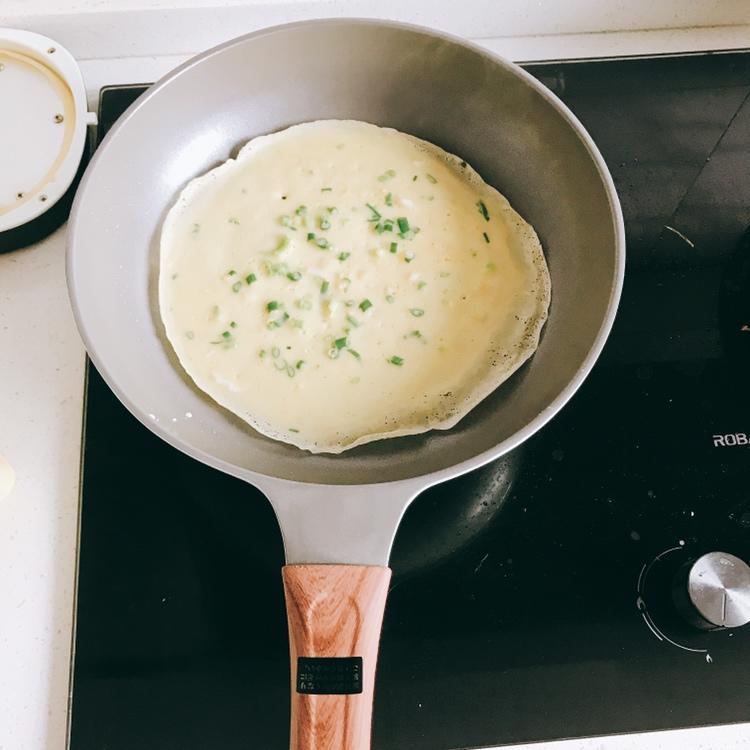 葱花鸡蛋饼