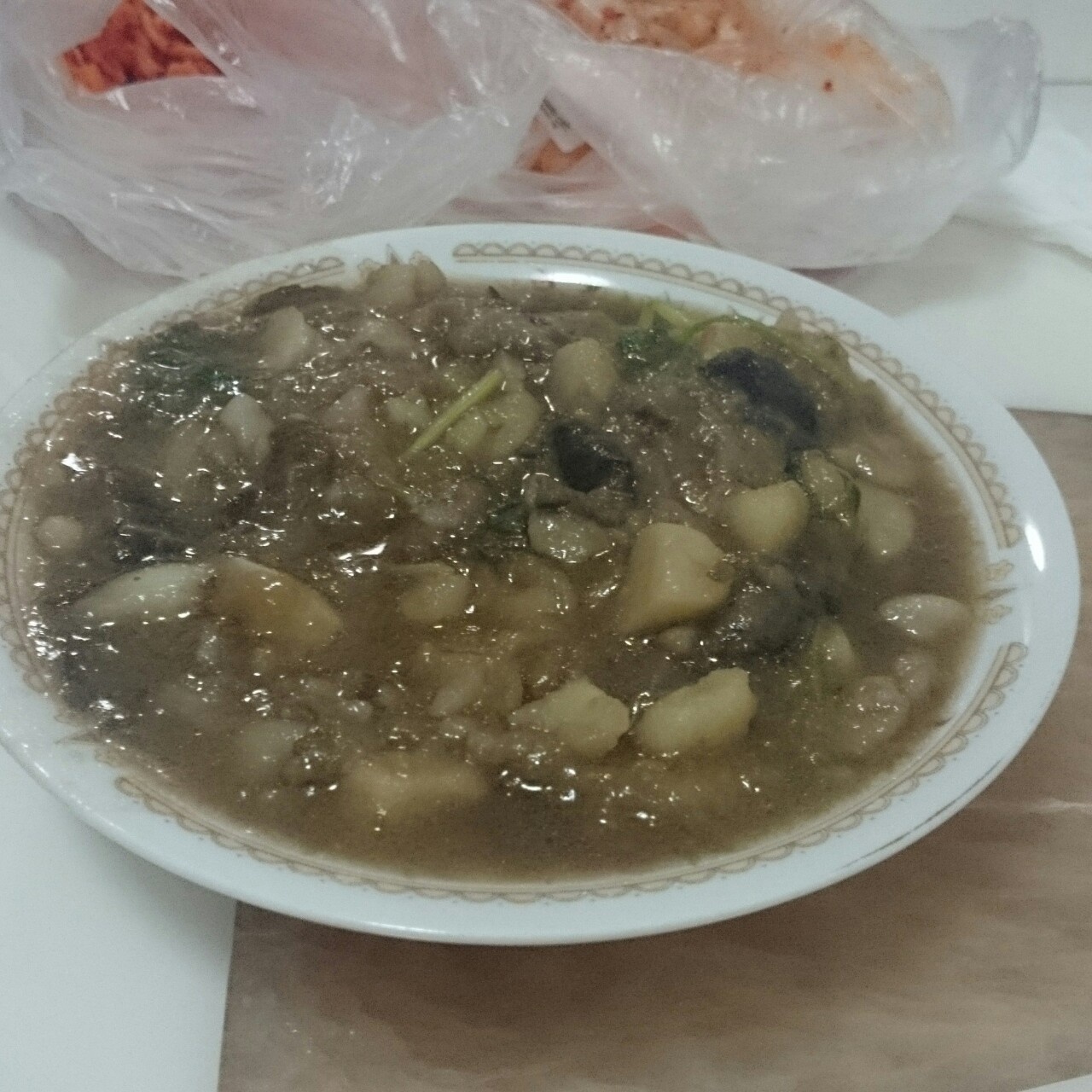 土豆炖茄子