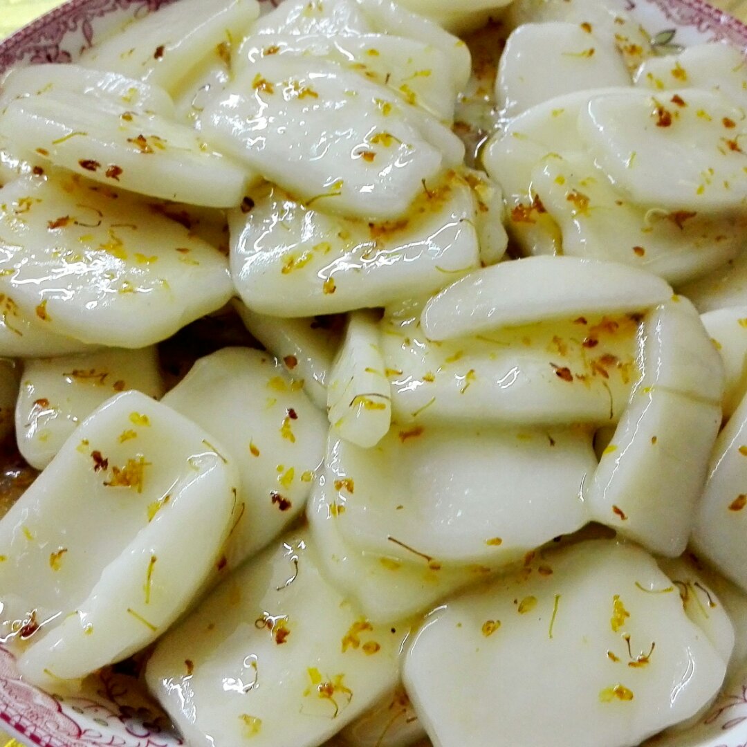 ok欧欧做的桂花糖炒年糕