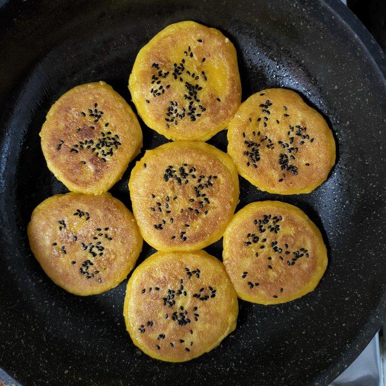 软软糯糯南瓜饼