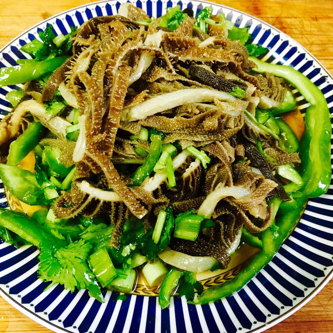 简单又下饭的油泼牛百叶