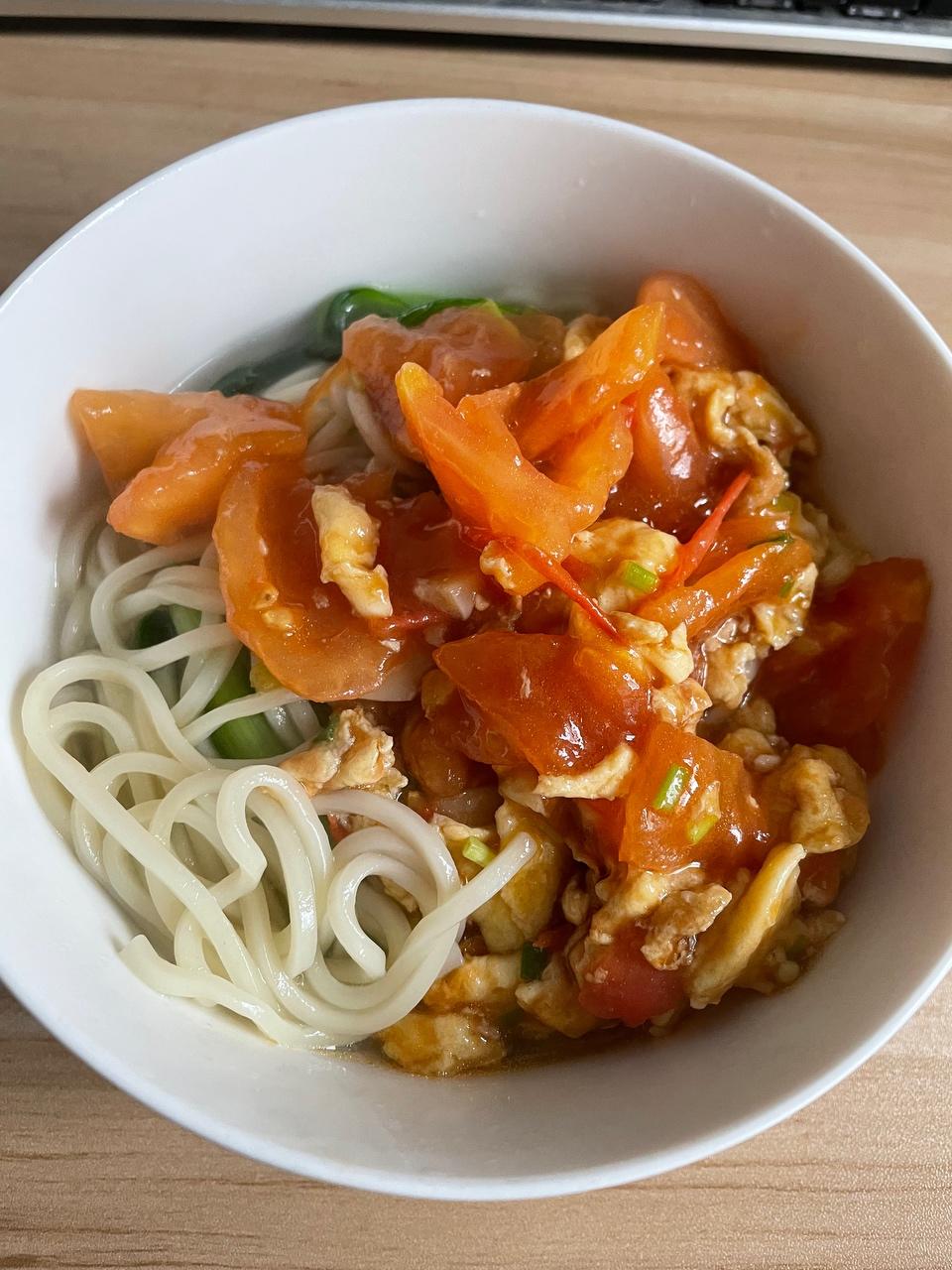 西红柿鸡蛋打卤面