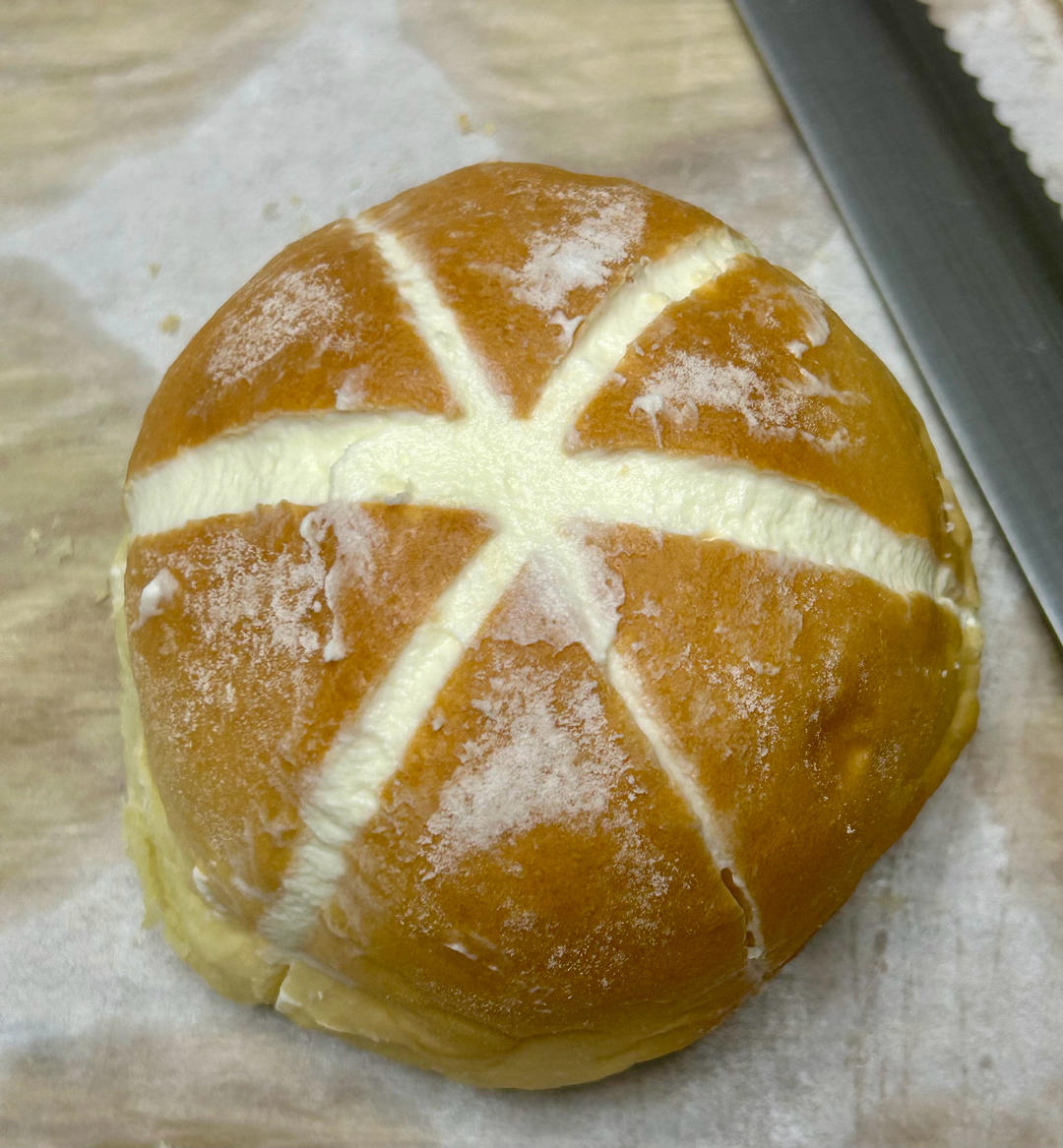 简单好吃的乳酪奶油面包～孙小美的手作