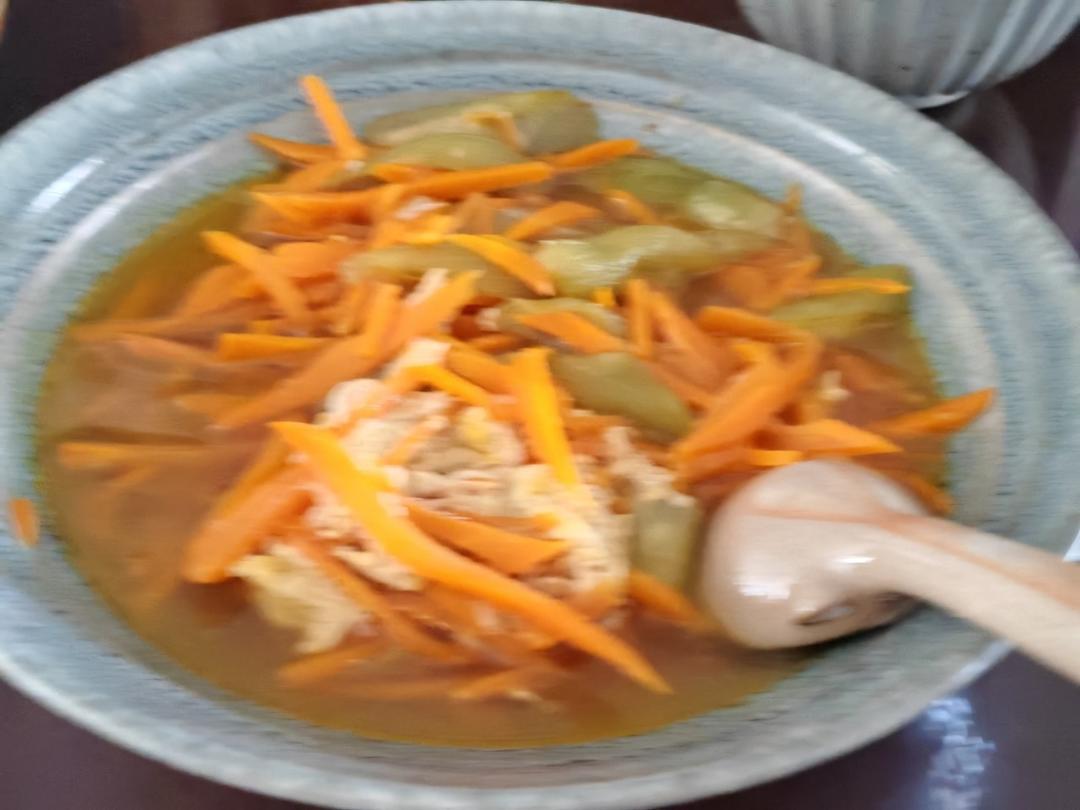 丝瓜鸡蛋汤