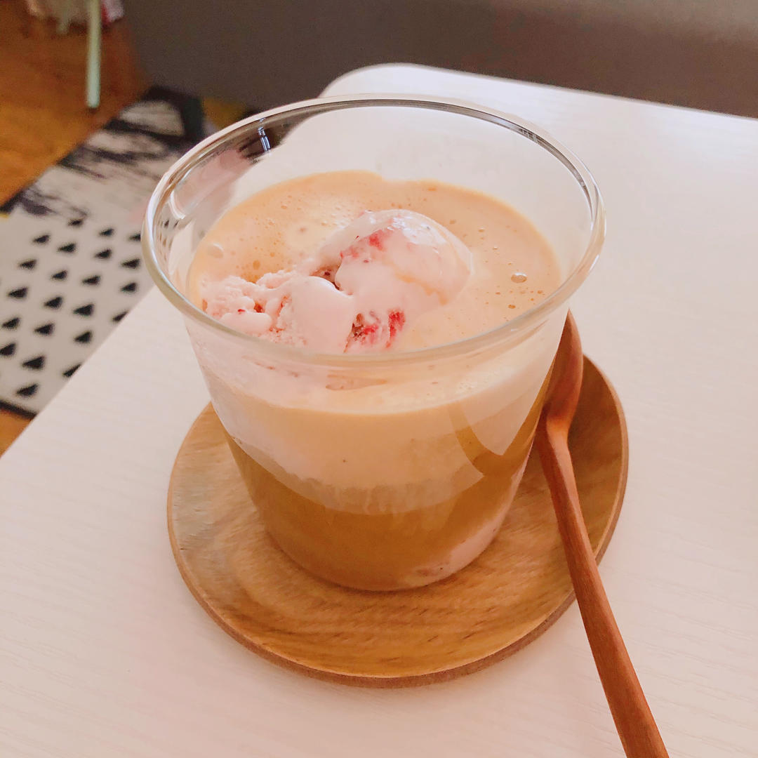 懒人版阿芙佳朵～冷萃咖啡冰淇淋affogato