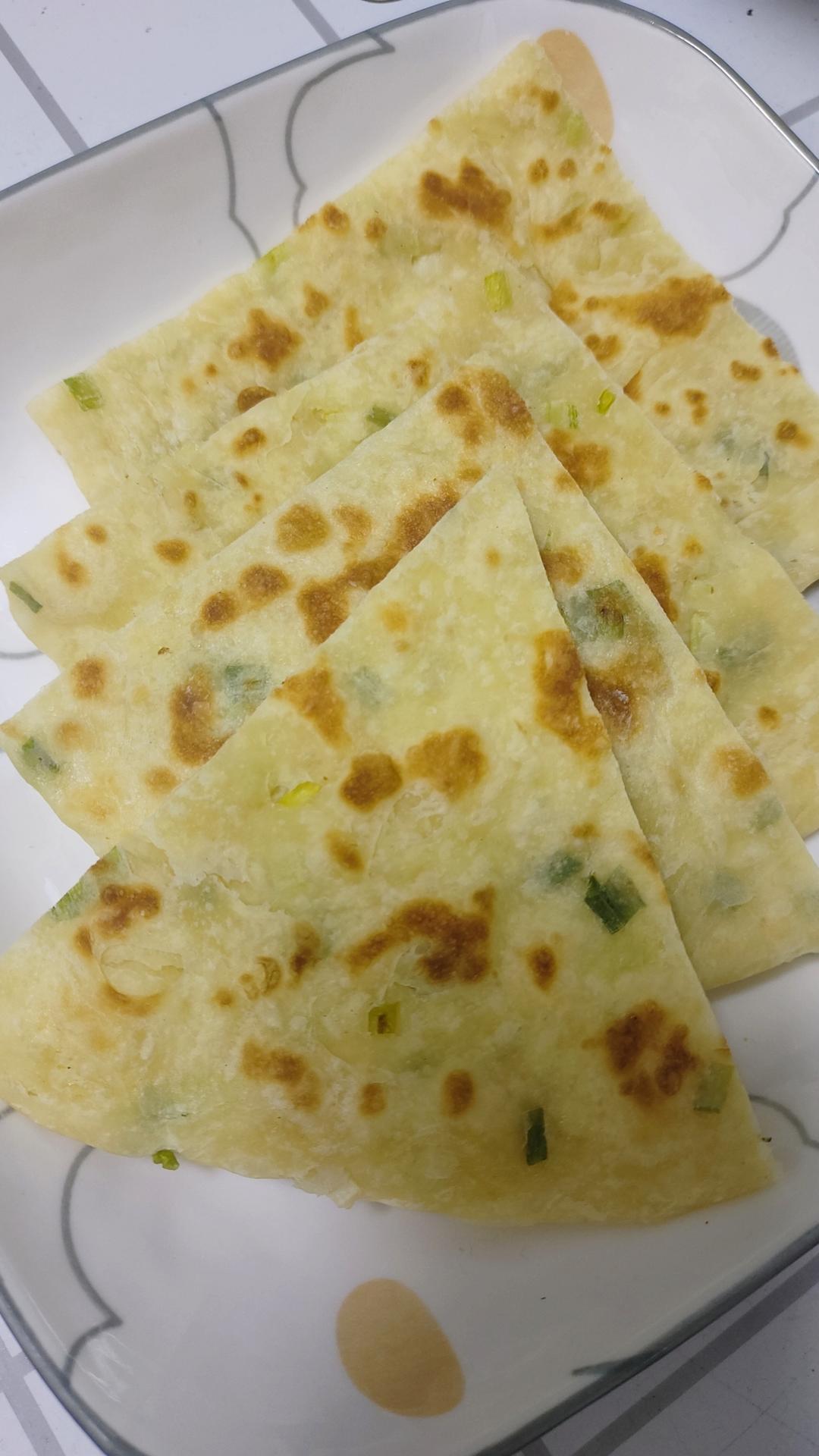 鸡蛋葱油饼