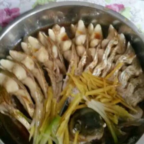 孔雀开屏清蒸鱼