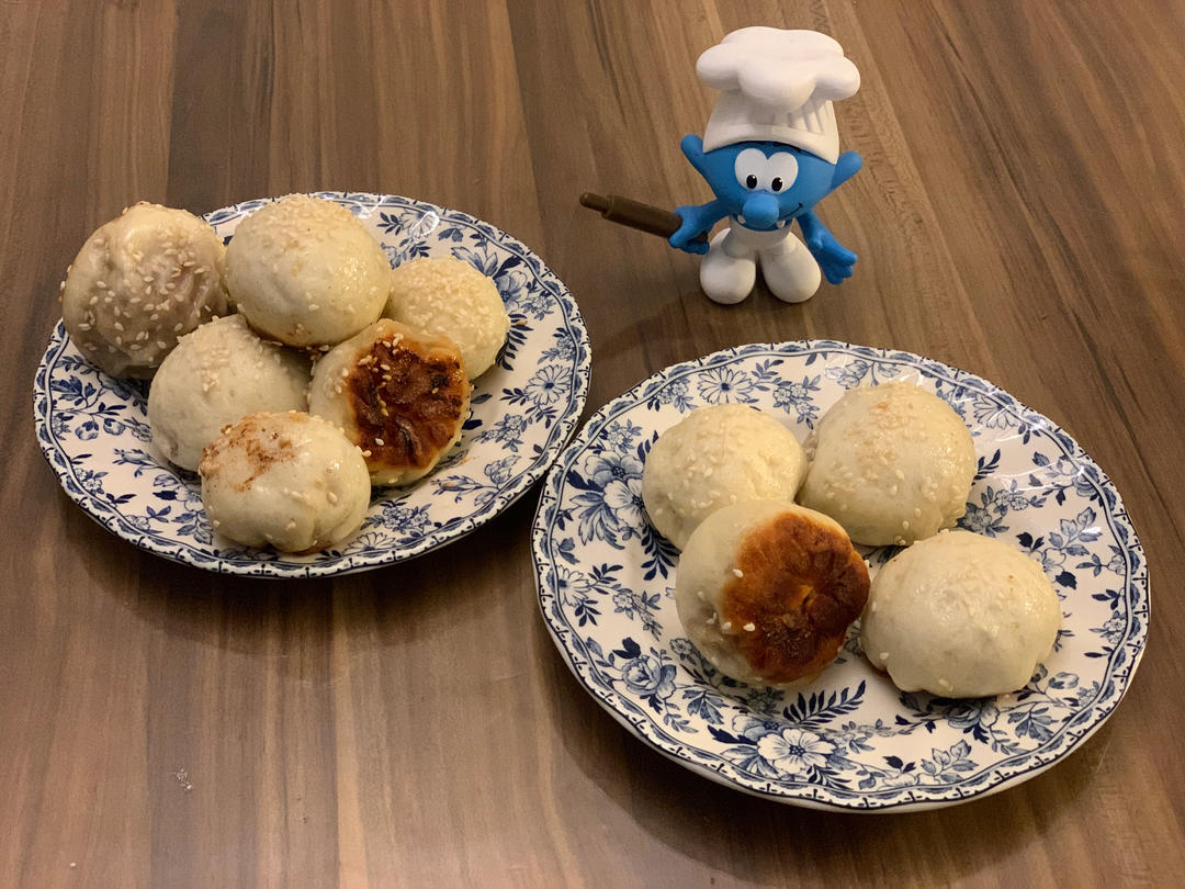 小时候的生煎包