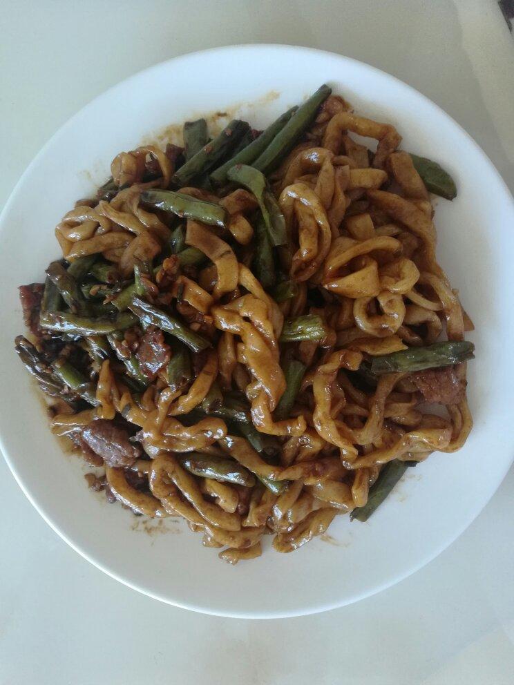芸豆焖面（附万能的腌肉不老的办法）