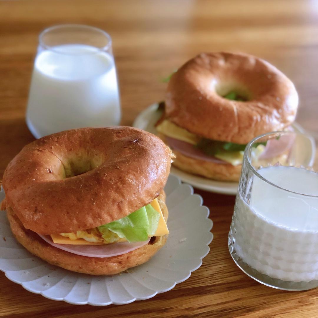 mini贝果三明治【北鼎烤箱食谱】