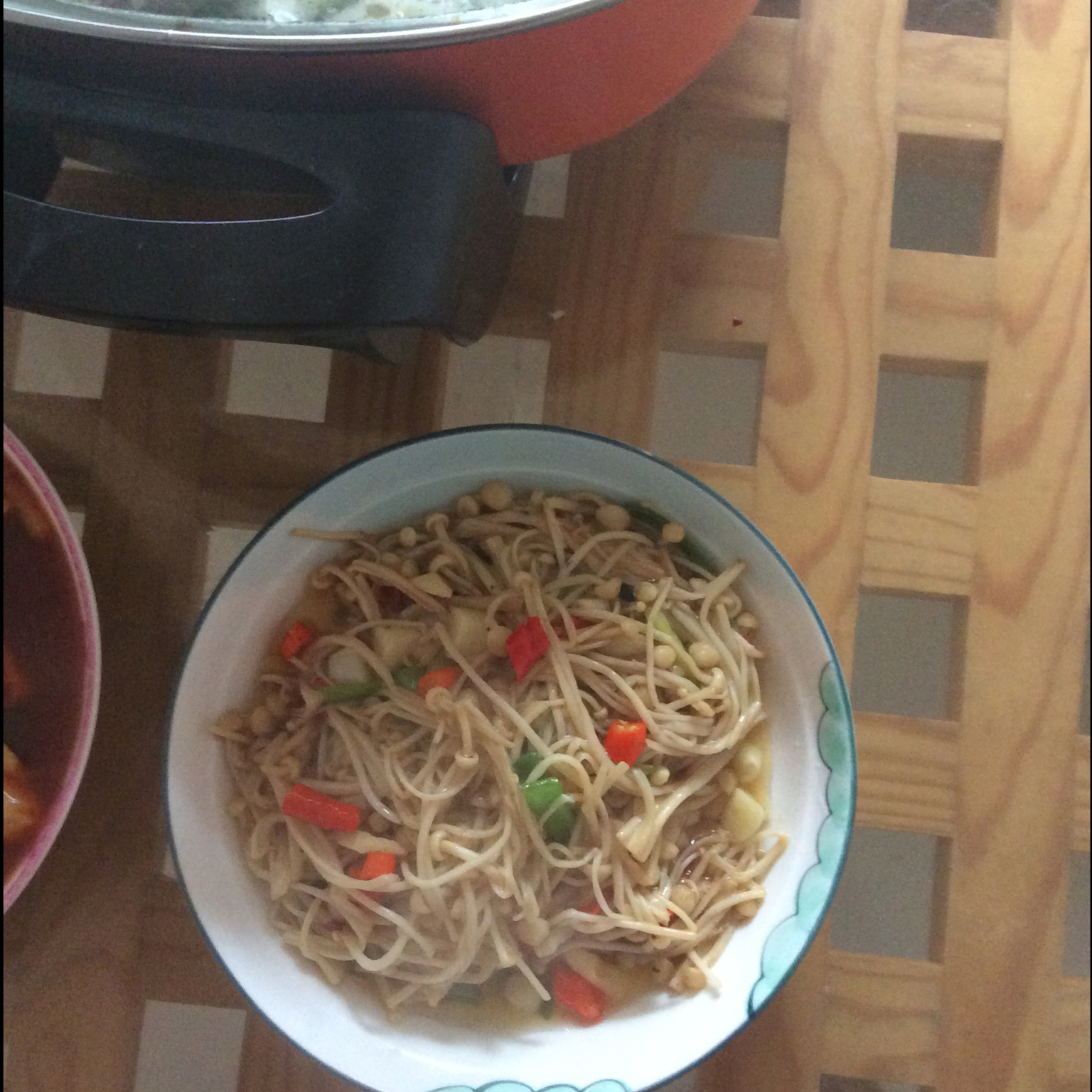 清炒金针菇