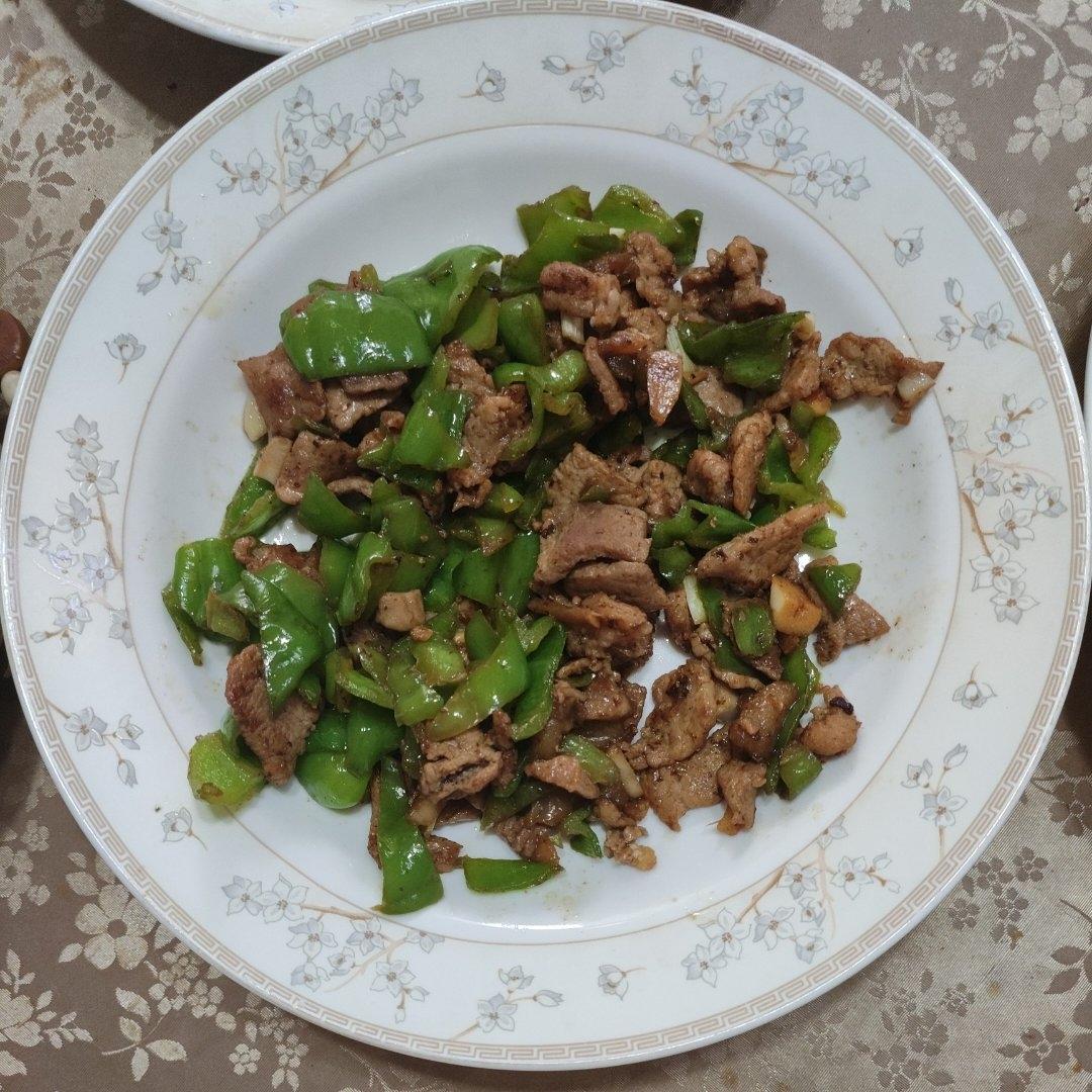 青椒肉片