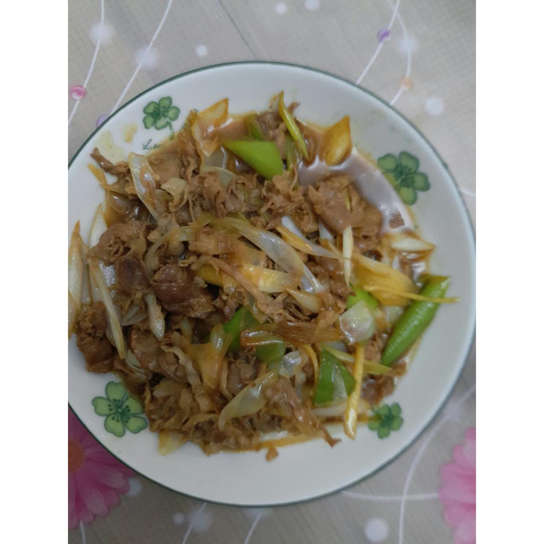 葱爆羊肉