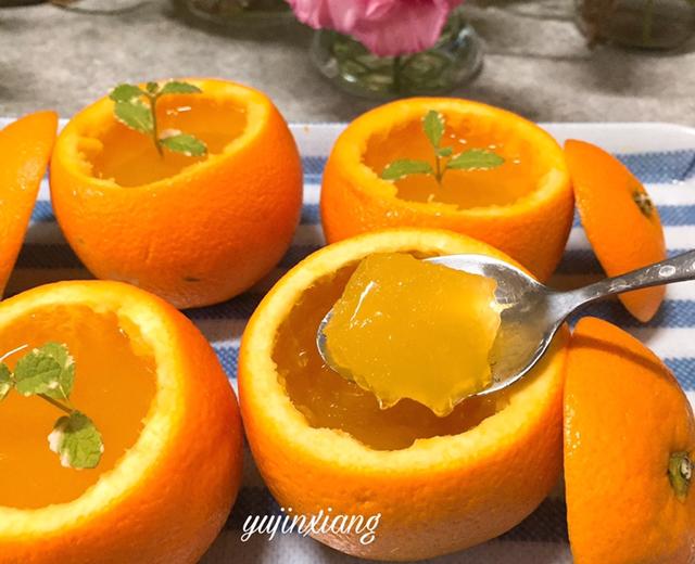 原汁原味的鲜橙果冻的做法