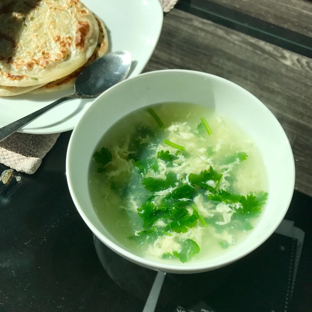 香菜鸡蛋汤