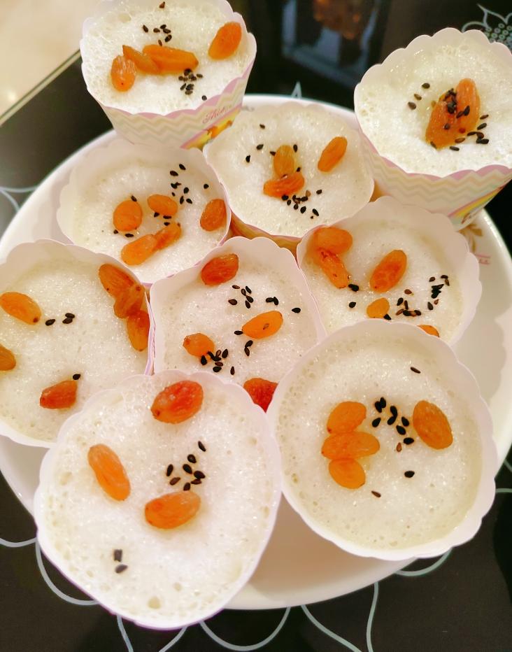 无需揉面的蒸大米糕！的做法