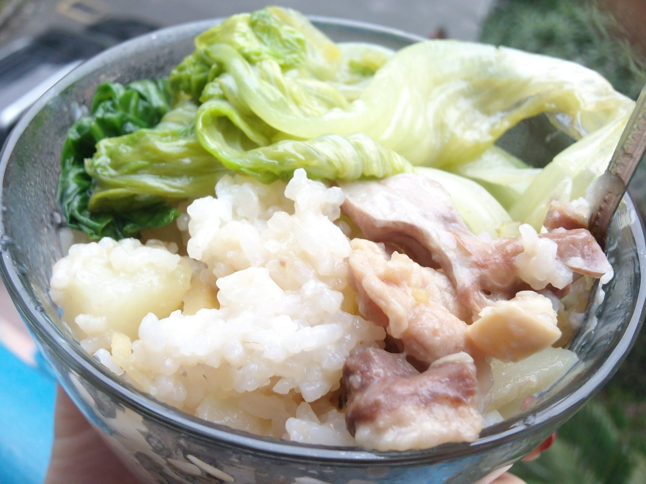 电饭煲之土豆肉片饭