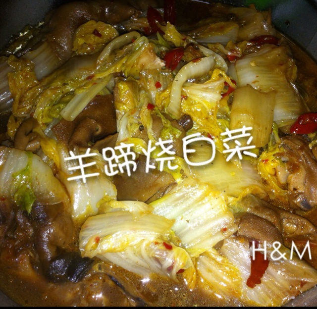 红烧羊蹄