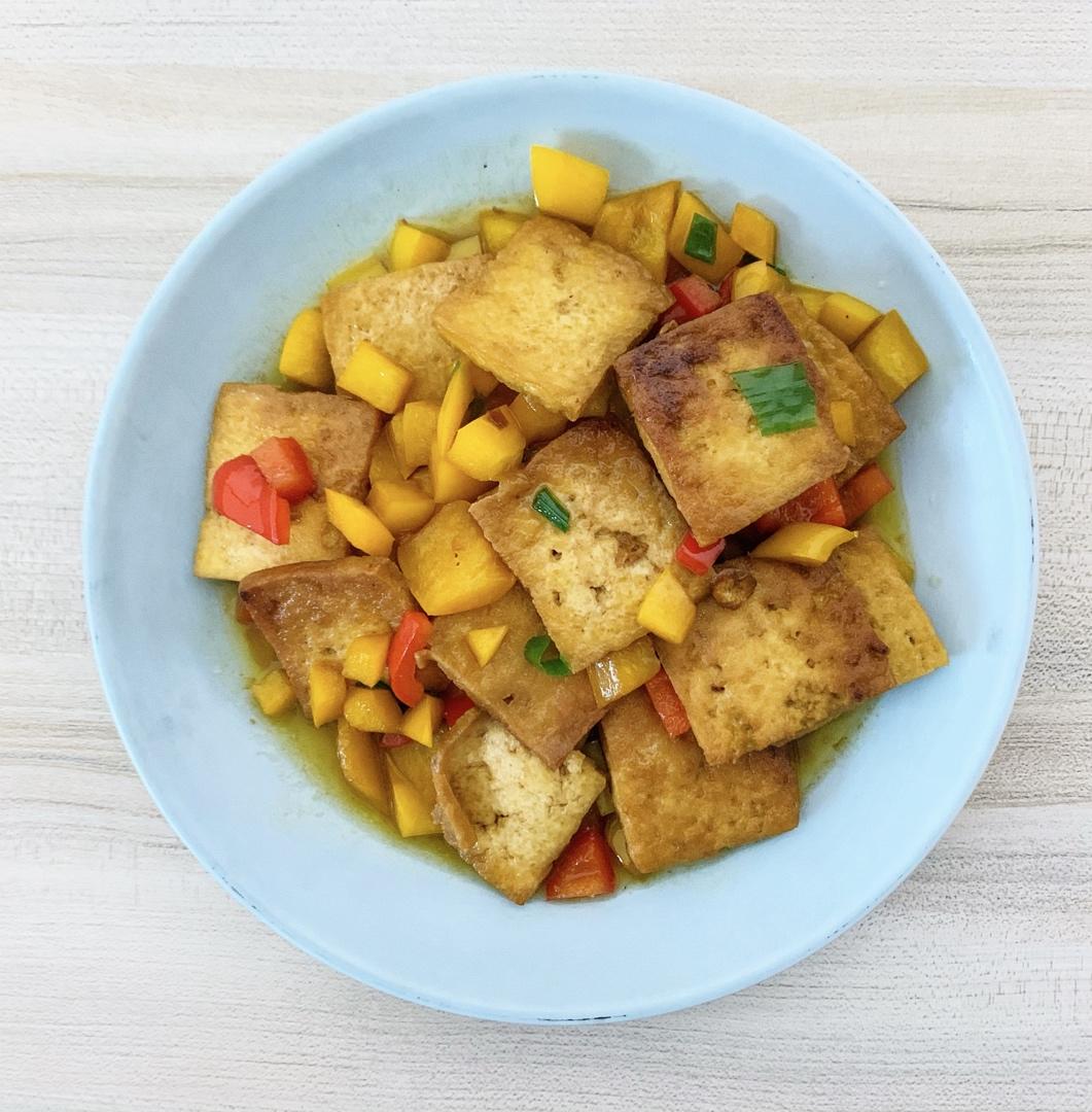 家常豆腐(彩椒版)