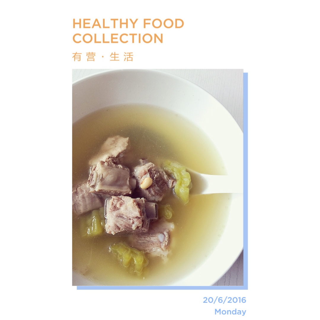 黄豆苦瓜排骨汤