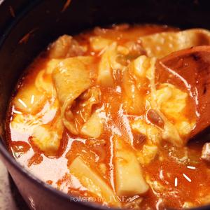 韩式芝士年糕炖鸡的做法 步骤10
