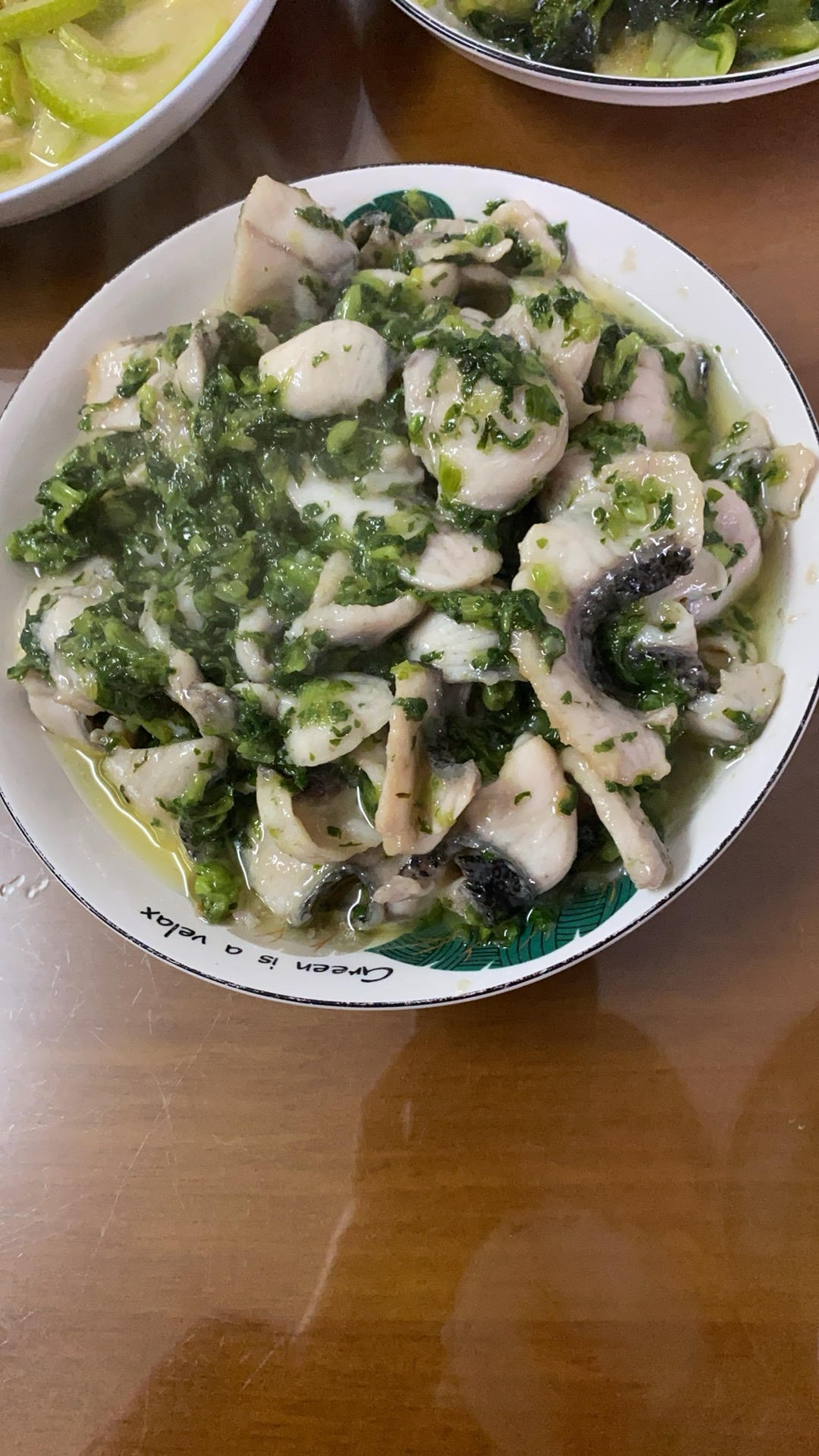滑炒黑鱼片