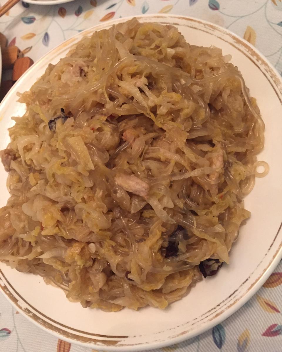 酸菜炒粉条